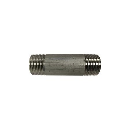 Midland Industries NIPPLE PIPE WLD 1IN MPT 1IN MPT 6IN 48109