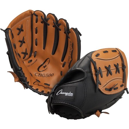 Champion Sports Leather And Vinyl 11" Baseball/Softball Glove CBG500