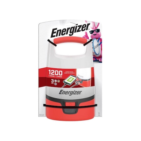 Eveready Vision Lantern, D Battery, LED Lamp, Plastic, Red ENALU45E