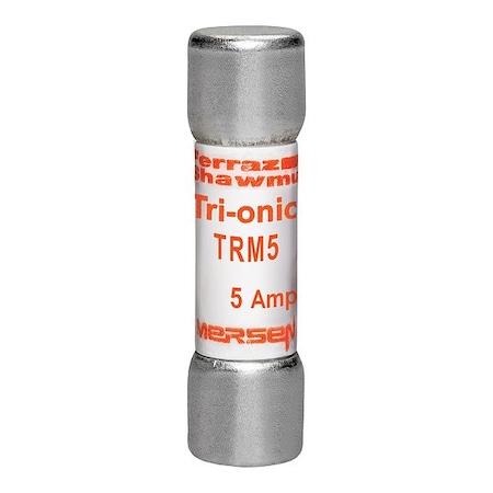 Mersen Fuse, 1 1/2 in L, 250 V AC, 5 A TRM5