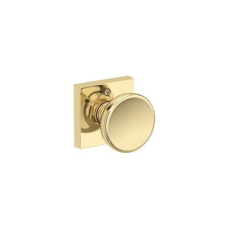 Baldwin Residential Door Knobs Half Dummy Reversible Non-Lacquered Brass HDSOLCSR031
