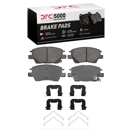 Dfc 5000 Advanced Disc Brake Pad Set,  1551-1844-01