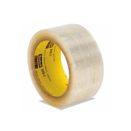 Scotch High Performance Box Sealing Tapes 375, 48 mm x 50 m, 3.1 mil Thick, Clear 405-021200-72406
