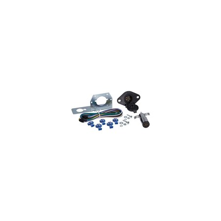 Uriah Products Car & Trailer Connector Kit, 6-Way Round UE600010