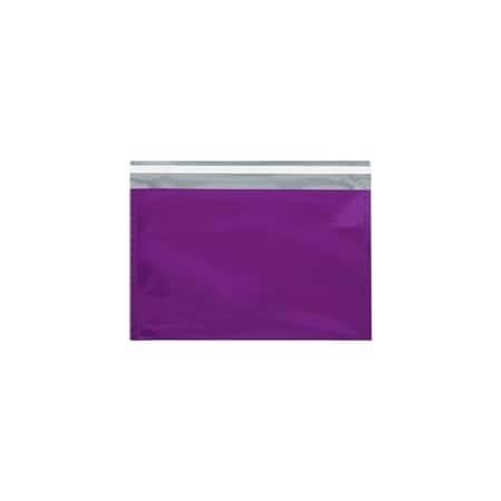 Bubblefast 250-9 1/2 x 12 3/4'' Purple Metallic Glamour Mailers, 250PK BFGFM0912PL