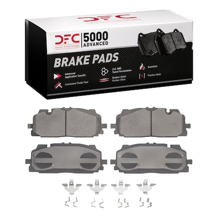 Dfc 5000 Advanced Disc Brake Pad Set,  1552-1894-01