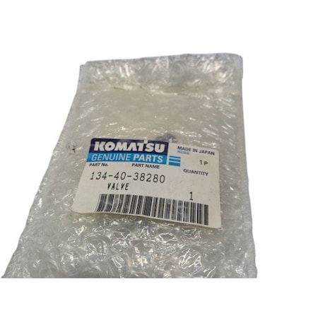 Komatsu VALVE, KOMATSU OEM 134-40-38280 134-40-38280