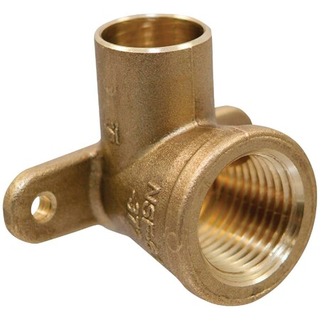 Nibco 3/4'' CxF 90 Deg. Drop Copper Elbow, 1/4 Bend BF0185LC