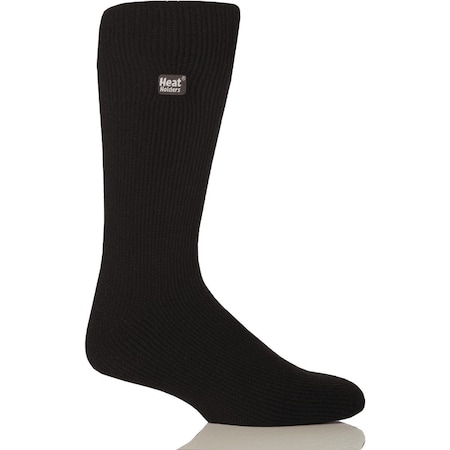Heat Holders Mens 7 to 12 Black Thermal Sock MHHORGBLK - BLACK