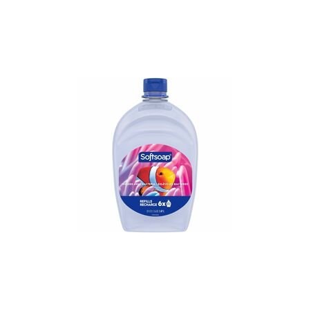 Softsoap Aquarium Design Liquid Hand Soap - Fresh Scent Scent - 1.56 quart - Bacteria Remover, Dirt US05262A