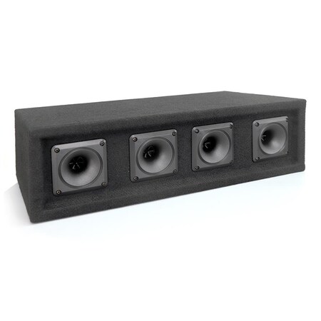 Pyle Pro 4 Way DJ Speaker System, 300 Watt Power, 150 RMS, Four 3 Inch Horn Piezo Tweeters, 8 Ohm PAHT4