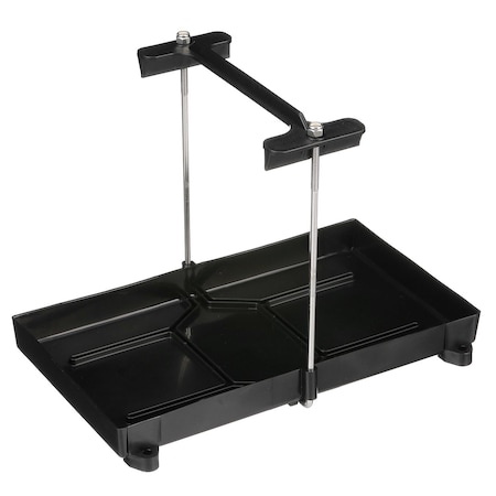 Seachoice USCG-Approved Marine Group 27 Series Hold-Down Battery Tray, Black 22041