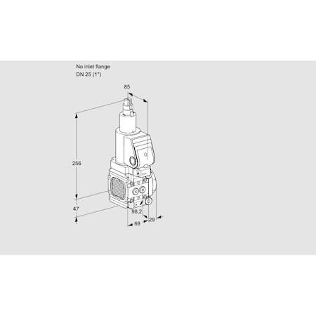 Honeywell Kromschroder VAS2T-/25N/LQSR KS88015394