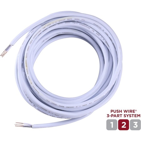 Black & Decker PUSH WIRE 25' Jumper Wire Spool LEDUC-25JUMP