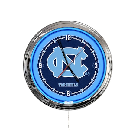 Holland Bar Stool University of North Carolina 16 LED Wall Clock ClkL16