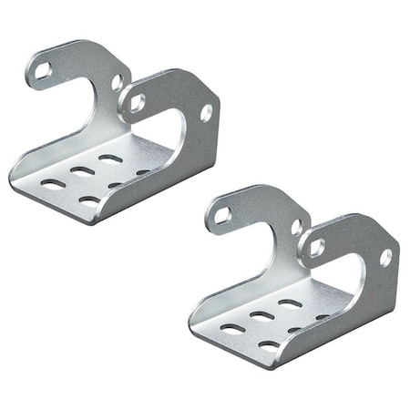 Mytee Products 2PK 11/16inx2 1/4inx3 3/4in Easy Off Tarp Stop Body Bracket for Roll Tarp System, 2PK T-STOPBSx2