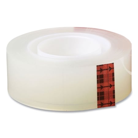 Scotch Transparent Tape, 1in Core, 0.5in x 36 yds, Crystal Clear, 2PK 600H2