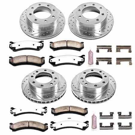 Powerstop FRONT & REAR TRUCK AND TOW BRAKE KIT K2027-36