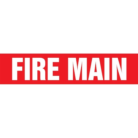 Accuform ASME ANSI PIPE MARKER FIRE MAIN RPK321STC