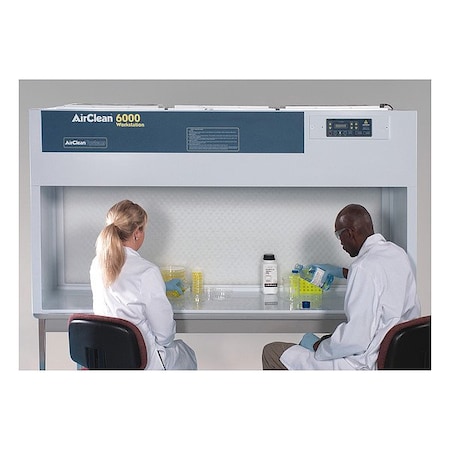 Airclean Systems Laminar Flow Clean Bench, 684 cfm AC6000HLFUV