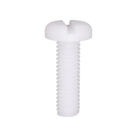 Auveco Nylon License Plate Screw M6-1.0 x 20mm, 1000PK 18343