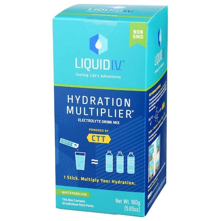 Liquid I.V. Hydration Multiplier Watermelon Electrolyte Drink Mix, 5.65 Ounce LVM1008