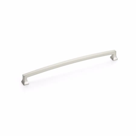 Schaub 10in Center to Center Menlo Park Arched Cabinet Pull Brushed Nickel Finish 528-BN