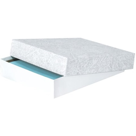 Partners Brand 8 1/2 in x 11 in x 2 in Stationery Set-Up Cartons, Gray, Fiberboard, 40 PK LH2
