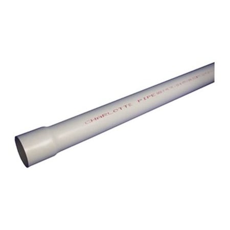 Charlotte Pipe And Foundry 1x20' SCH40 PVC Pipe PVC04010B0800
