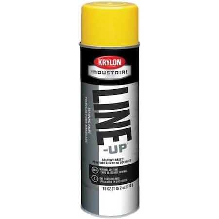 Krylon Industrial Line-Up SB Pavement Striping Paint Highway Yellow K08301