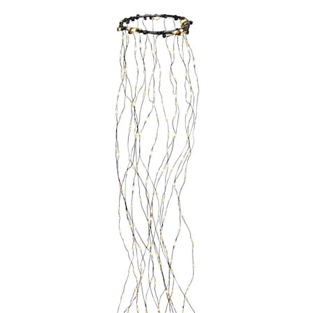 Celebrations Platinum LED Big Seed Cluster Warm White 1080 ct String Christmas Lights 10 ft. 10TCSWTWA