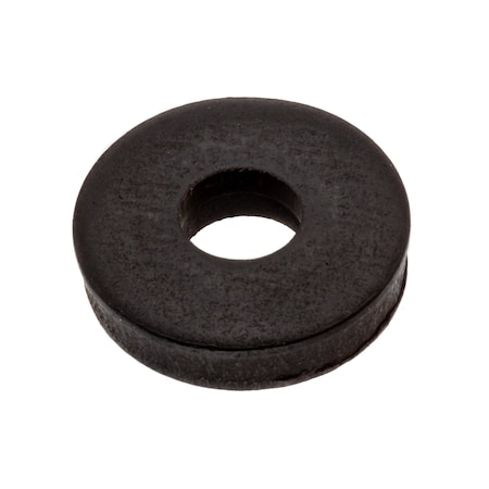 Zoro Select Flat Washer, For Screw Size M6 , Stainless Steel Black Oxide Finish Z8846SS-BX
