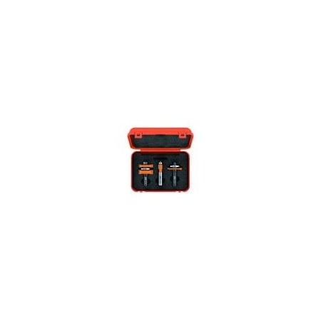 Cmt 3-PIECE TONGUE & GROOVE CABINETMAKING SET S=1/2in 800.526.11