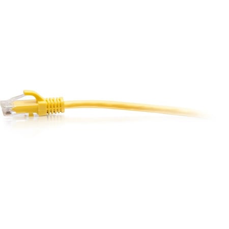 C2G 5FT/1.5M CAT6A SLIM PATCH 28AWG YELLOW C2G30169