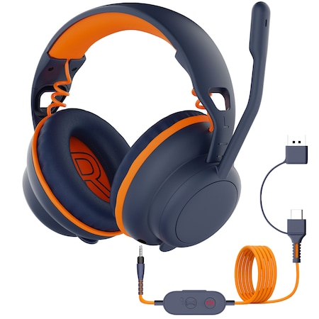 Delton Ascent Over-Ear Kids Learning Computer Headset USB/USBC Headphones with Microphone S35