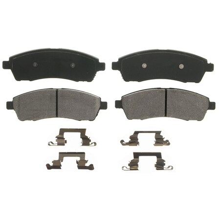 Wagner Brake QuickStop Rear Disc Brake Pad Set Semi-Metallic,  ZX757