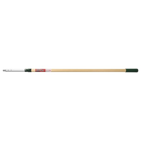 Wooster Sherlock Telescoping 8 ft. L X 1.86 in. D Aluminum/Fiberglass Extension Pole Beige/Green R055