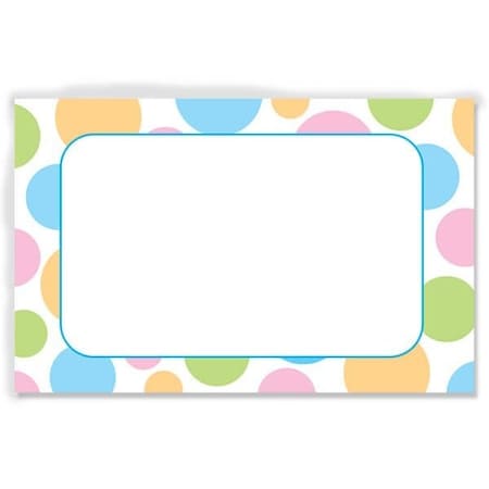 Nashville Wraps Pastel Dots Enclosure Gift Card, 3.5x2.25, 50PK AC6010