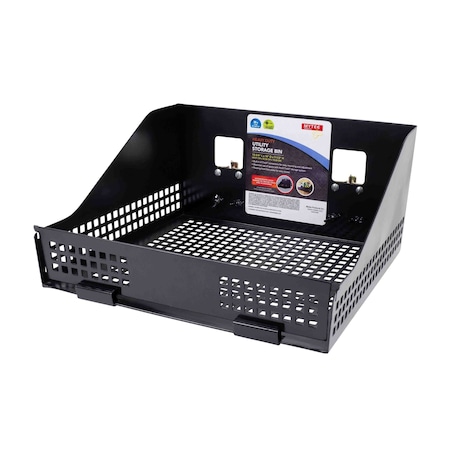 Mytee Products Heavy Duty Metal E-Track Storage Bin for E-Track System, Enclosed Trailer Basket ETK-StorageBinHD