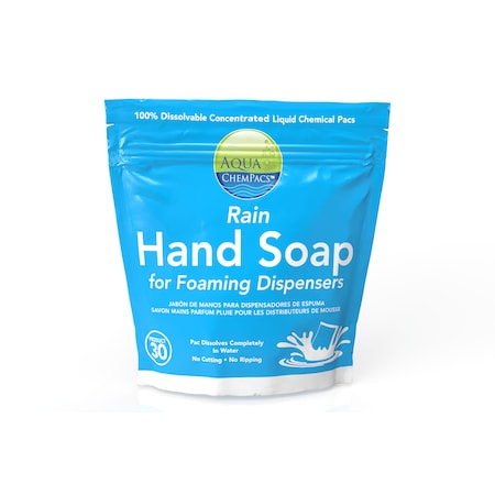 Aqua Chempacs Rain Foaming Hand Soap: 20 per bag 9321535