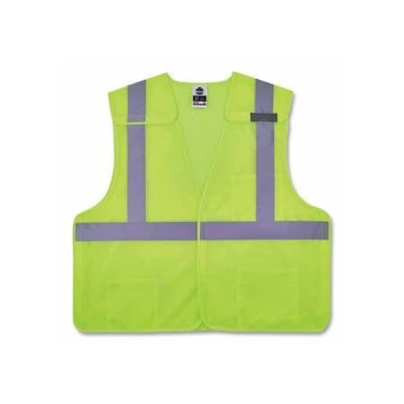 Glowear 8217BA S/M LIME CLASS 2BREAKAWAY MESH VEST 150-21523