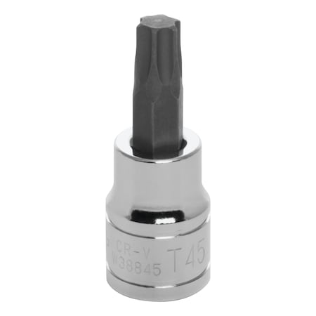 Performance Tool 3/8 In Dr. Star Bit Socket T45, W38845 W38845