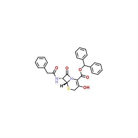 Ak Scientific 7-Phenyl acetamido-3-hydroxy-3-cephem-4-carboxylic acid diphenylmethyl ester (1g), CAS 54639-48-4 C658-1g