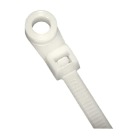 Keen Cable Tie, 14 in L, Natural, 50 lb Strength, 100 PK KE3279812