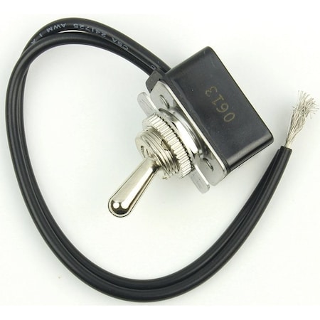 Jandorf Switch, 4/8/10 A, 125/250 V, SPST, Lead Wire Terminal 61135