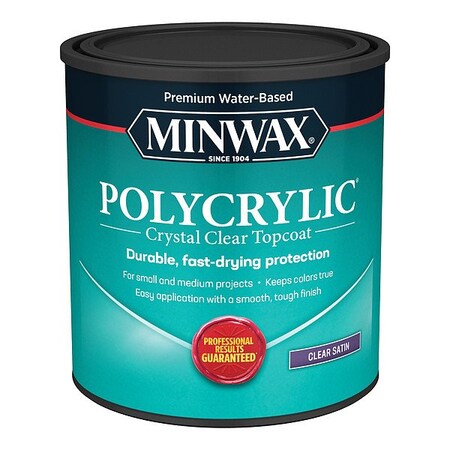Minwax Finish, 32 fl oz, Satin, Clear 63333444