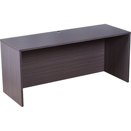 Boss Desk Shell Credenza Shell, Driftwood, 71" x 24", Driftwood N143-DW