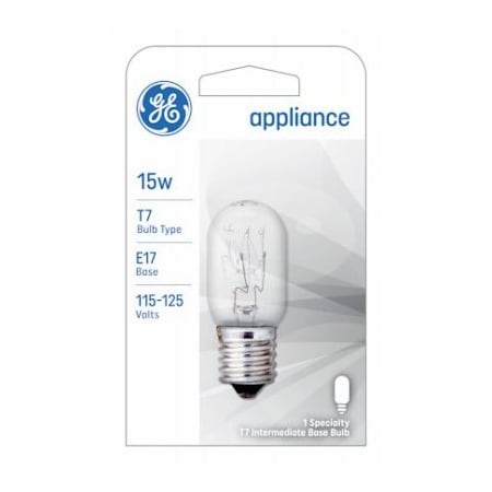 Current Ge 15W Tube Appl Bulb 35153
