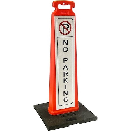 Eastern Metal Signs And Safety Vertical Panel Kit, Orange, Polyethylene VP-4100-NP