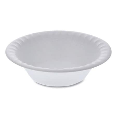 Pactiv 12 oz Unlaminated Foam Dinnerware Bowl, White PCTYTH100120000